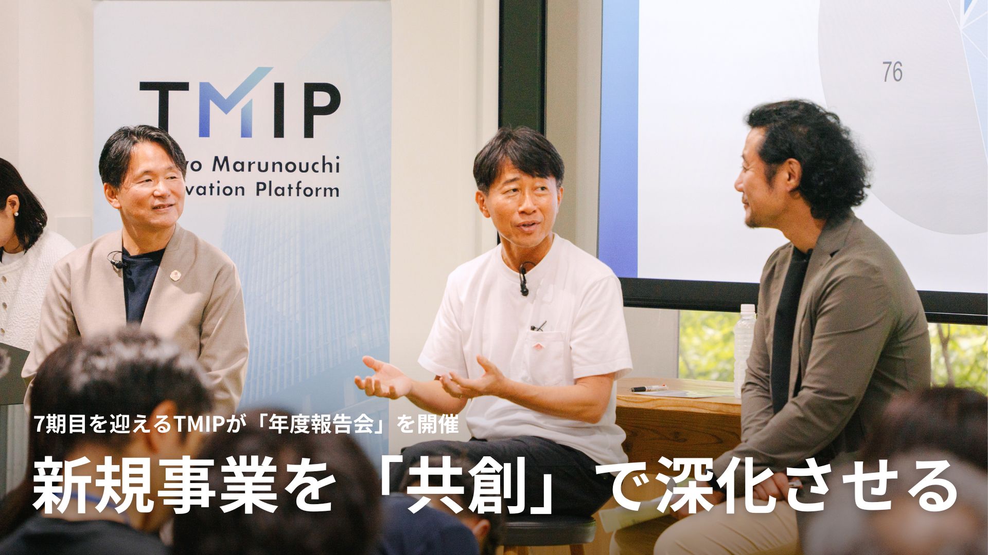 新規事業を「共創」で深化させる —— 7期目を迎えるTMIPが「年度報告会」を開催