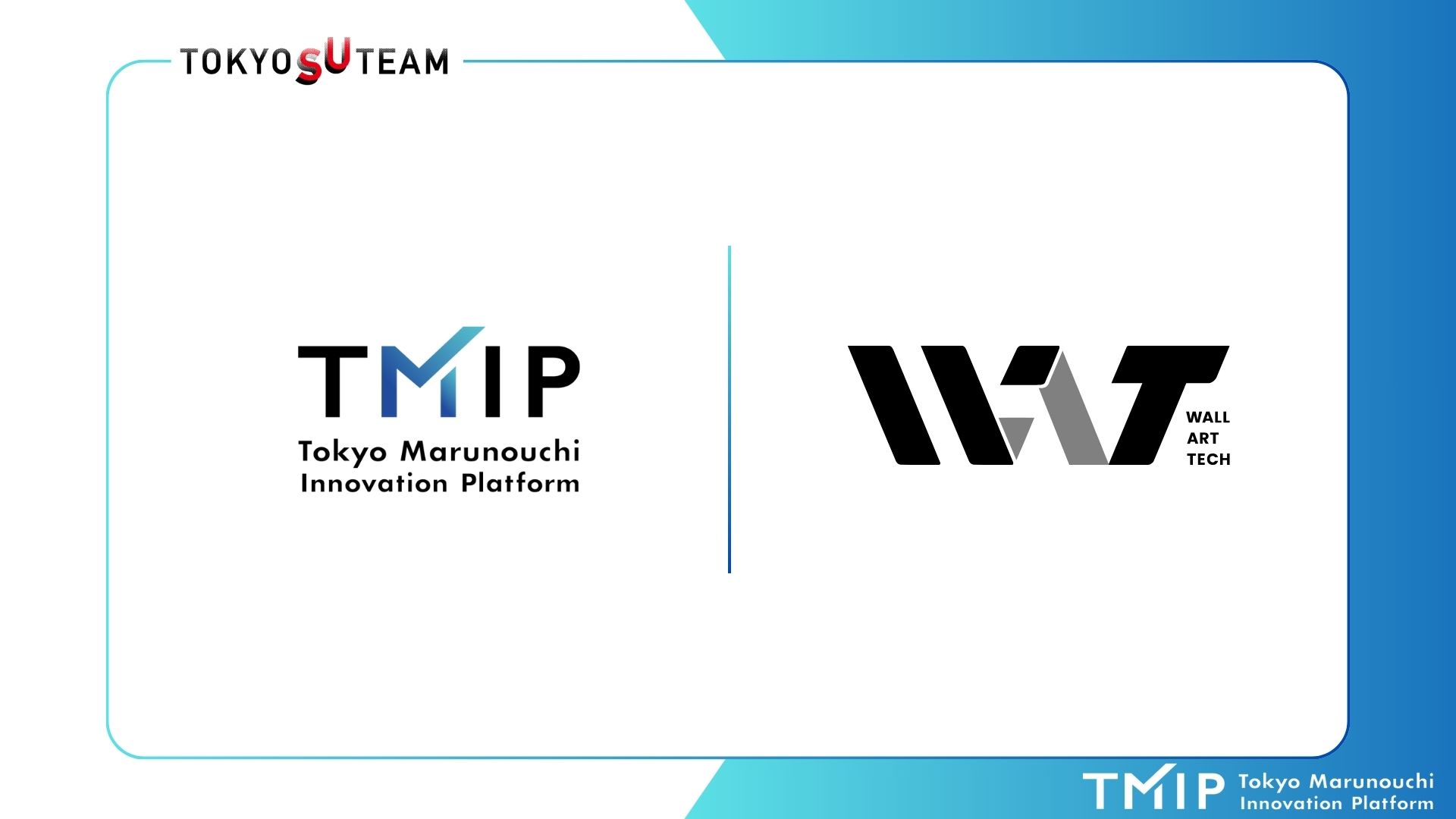 【開催終了】TMIPスタートアップ支援プログラム採択「WALLTECH」、「地域と都市をつなぐ立体アート展示」開催！<br>（展示期間：12/22～1/16）