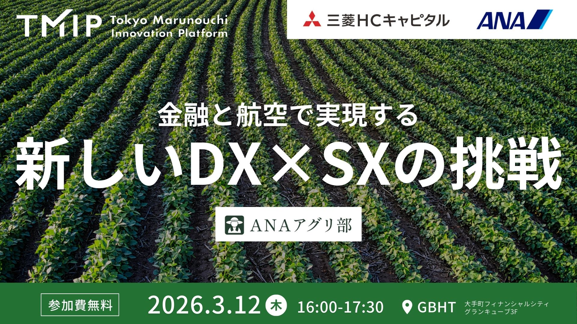 【TMIP×三菱ＨＣキャピタル×ANA】金融と航空で実現する新しいDX×SXの挑戦